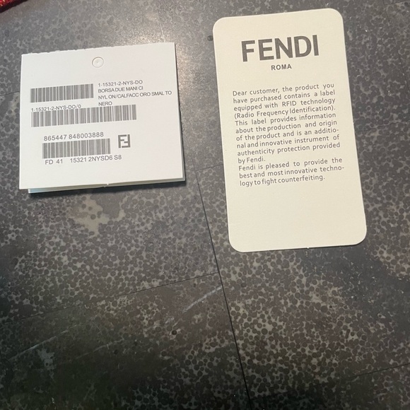 Fendi First Medium Brown Leather Bag. - Picture 6 of 7